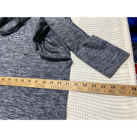 Nike Dri-fit Womans Size XL Gray Knit Infinity Training Cover-up Hyper Punch - Picture 4 of 12